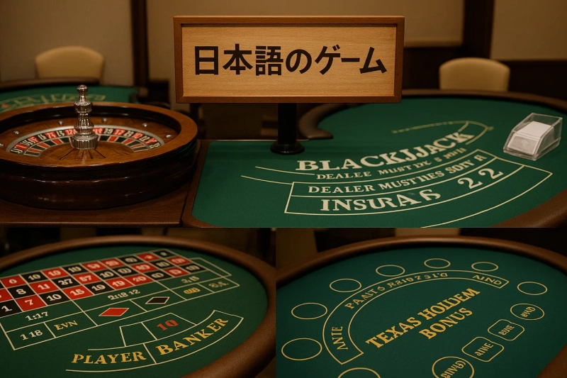 【ゲームタイプ別】ネットカジノで今すぐ把握!