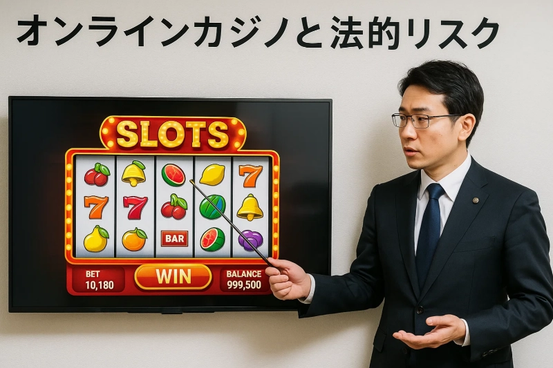 日本国内でオンラインカジノを利用したらどうなるの?(法的リスクの要点)